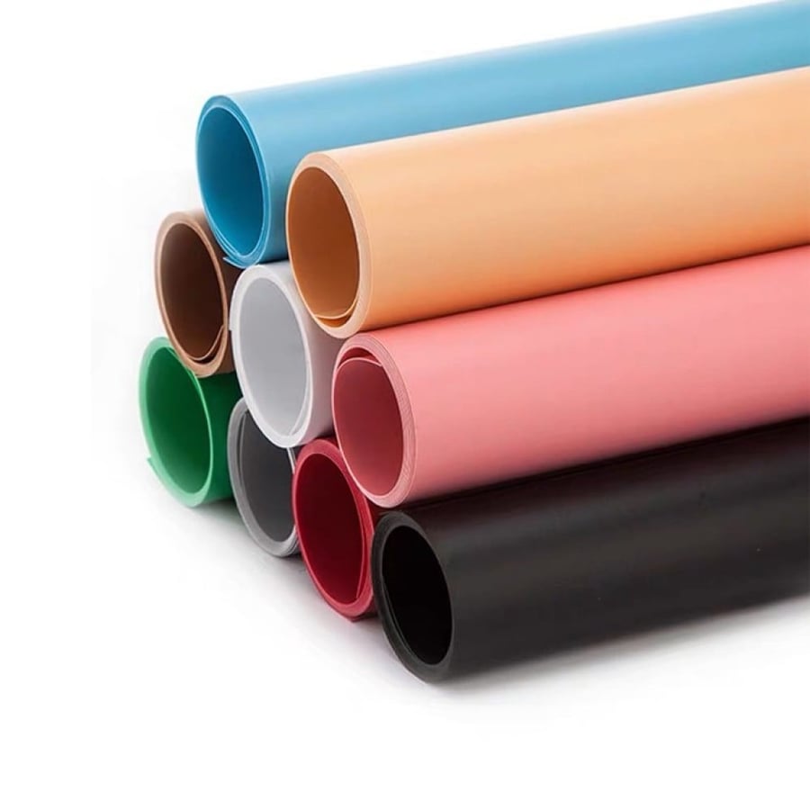 طقم خلفيات PVC 9×1(بدون ستاند - مقاس الخلفية 1م×2م)