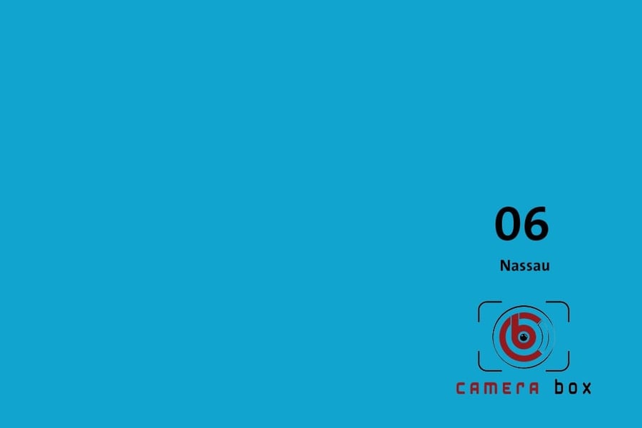 CameraBox #06 Seamless Background Paper (Nassau, 2.7 x 10m)