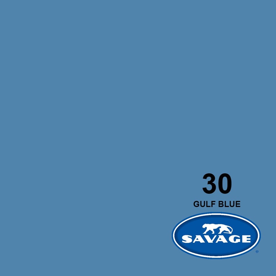 Savage #30 Seamless Background Paper (Gulf Blue, 2.72 x 11m)
