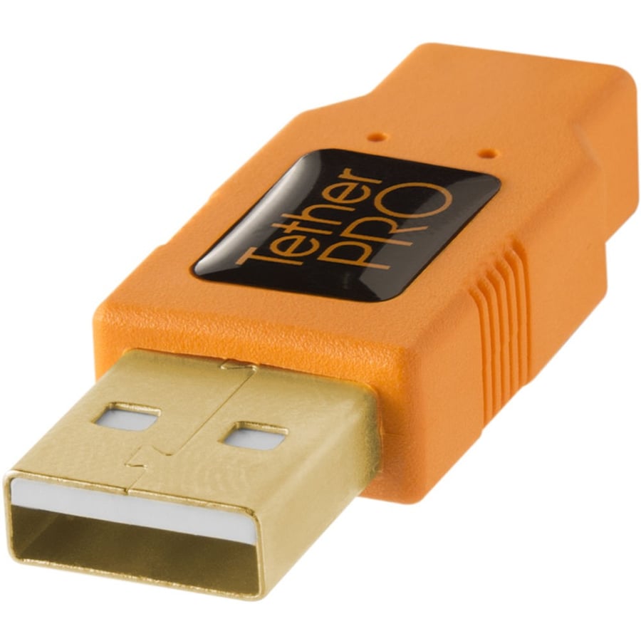 Tether Tools TetherPro USB 2.0 to Micro-B 5-Pin (4.6m - Orange)