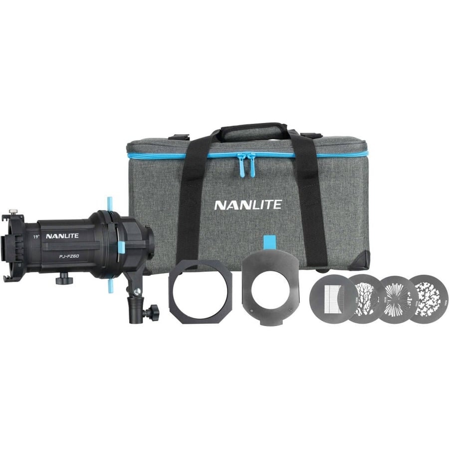 Nanlite Projection Attachment for Forza 60 and 60B LED Monolights with 36°Lens