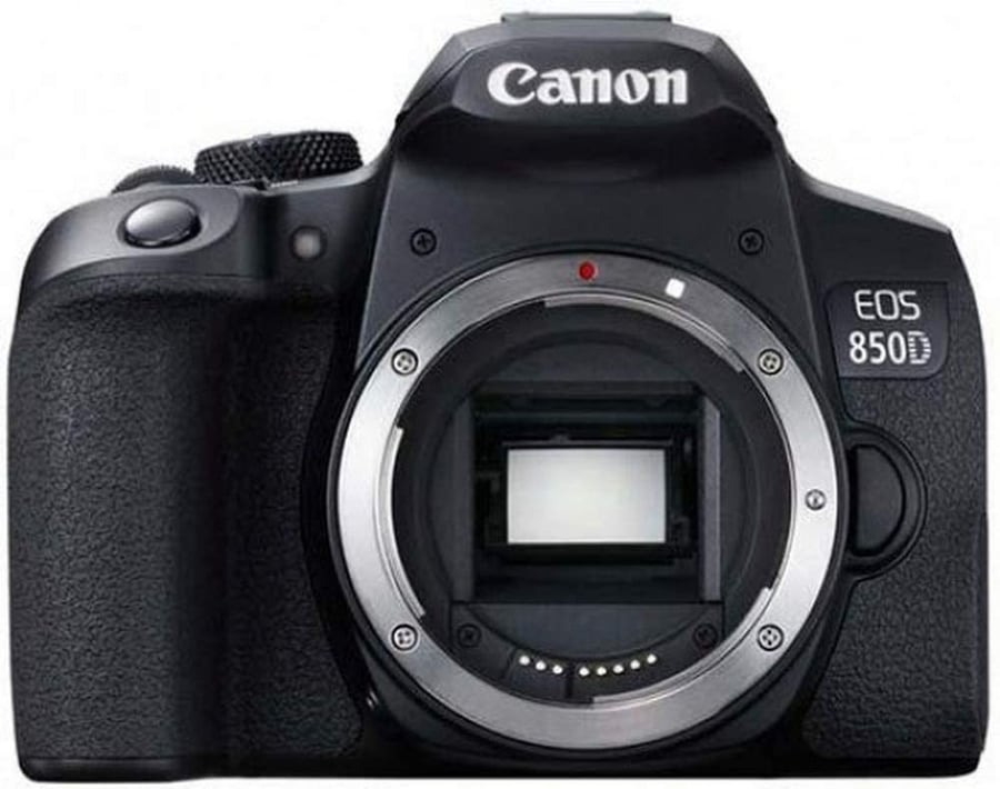 كاميرا كانون EOS 850D DSLR مع عدسة EF-S 18-55mm f/4-5.6 IS STM