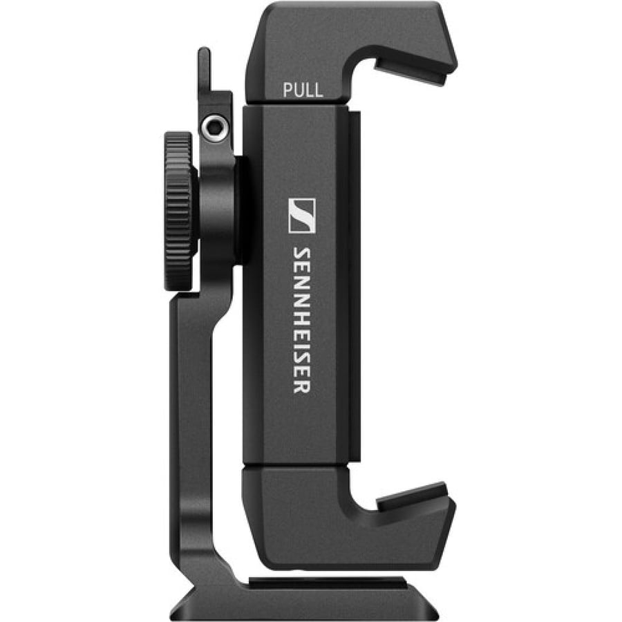 Sennheiser MKE 200 Microphone, Manfrotto PIXI Mini Tripod and Smartphone Clamp