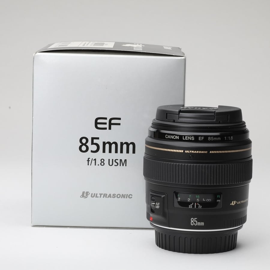 Canon EF 85mm f/1.8 USM Lens