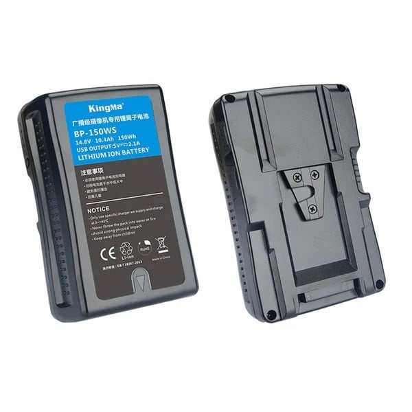KingMa 10400mAh High Capacity V Mount Battery for Broadcast Video Camcorders and LED Lights