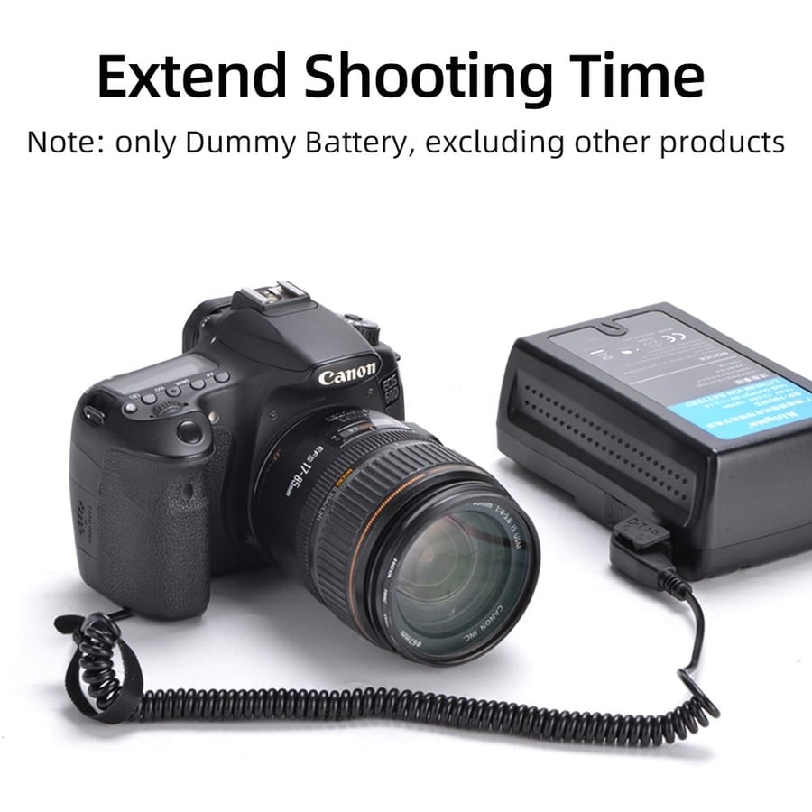 KingMa D-TAP LP-E6 Dummy Battery for Canon EOS