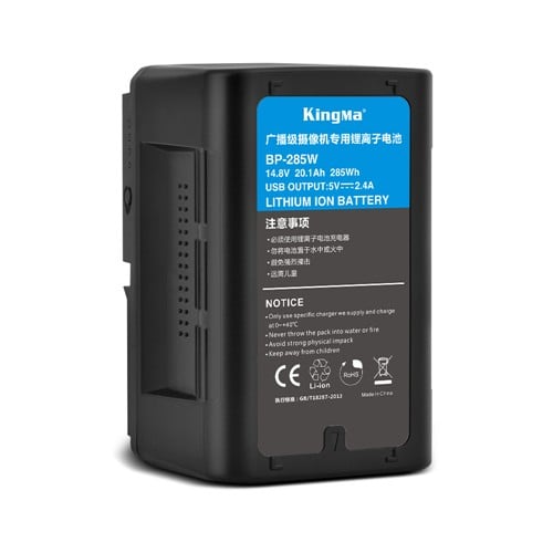 KingMa 20100mAh High Capacity V Mount Battery for Broadcast Video Camcorders and LED Lights
