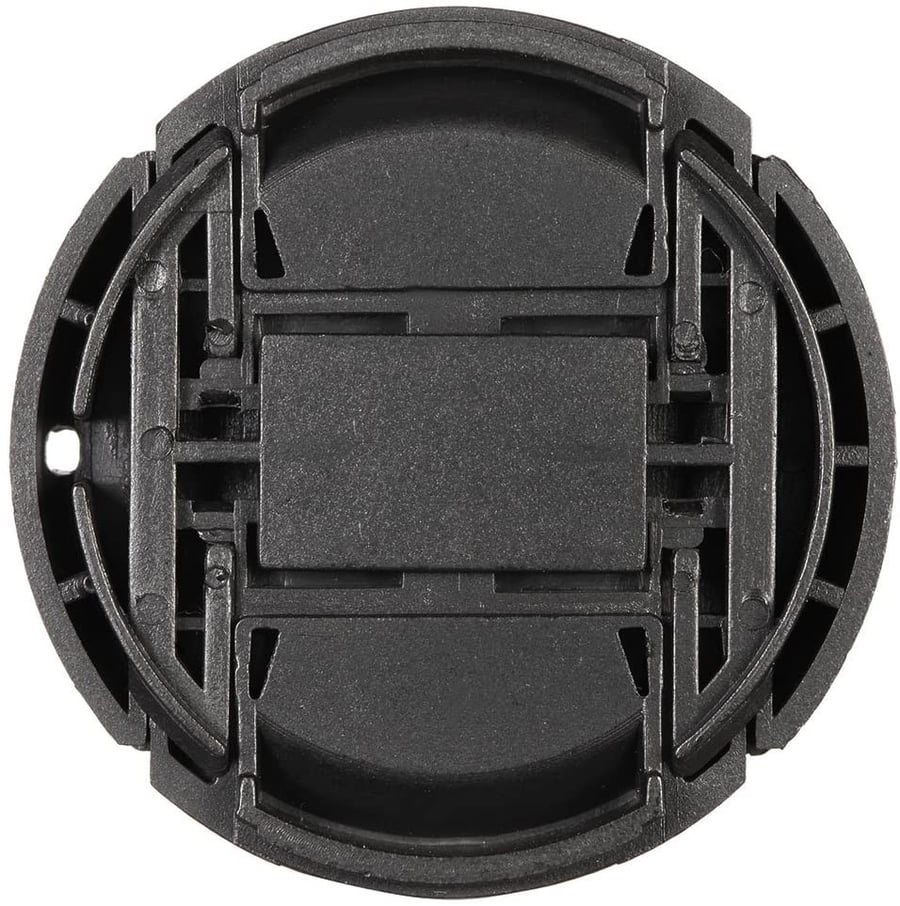 K&F Concept 58mm Center Pinch Snap-on Lens Cap Cover Keeper Holder for Canon Nikon Sony DSLR Camera