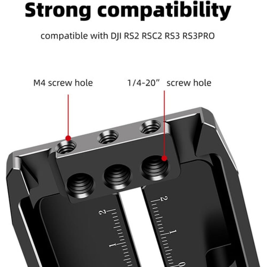 DigitalFoto Solution Limited DF-8030 Quick Release Baseplate for DJI Gimbals