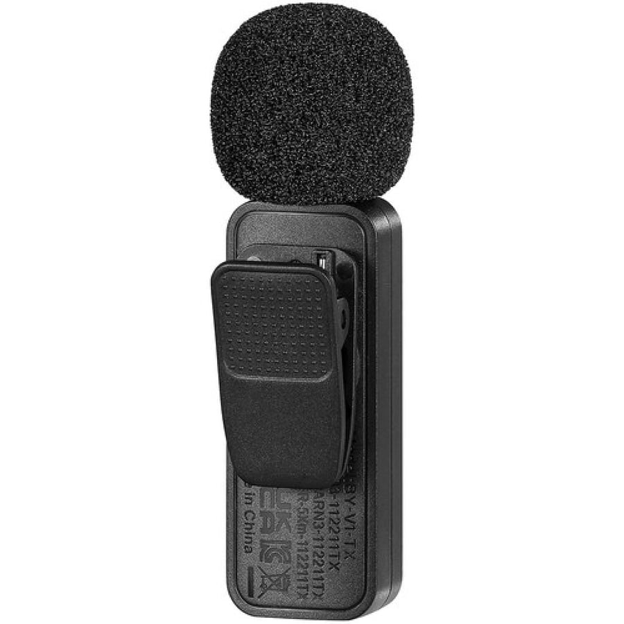 BOYA BY-V1 Ultracompact Wireless Microphone System with Lightning Connector for iOS Devices (2.4 GHz)