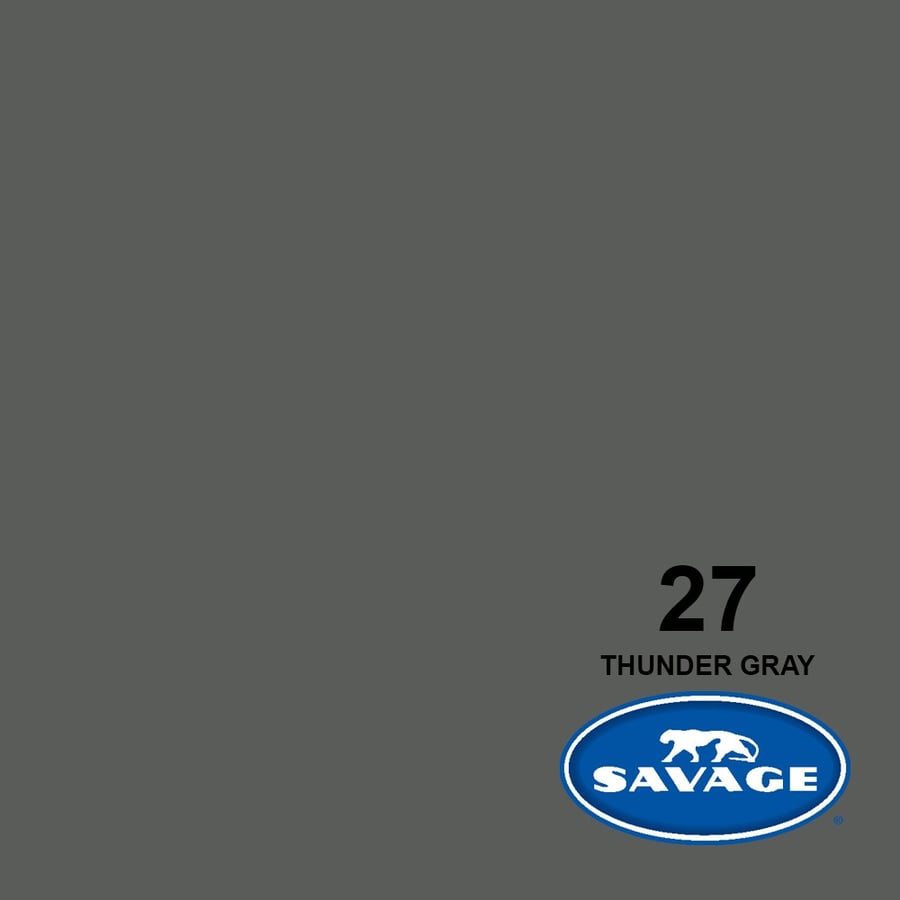 Savage #27 Seamless Background Paper (Thunder Gray, 1.35 x 11m)