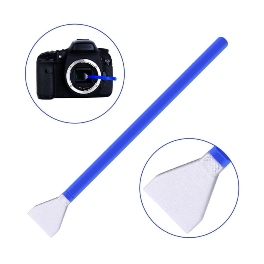 K&F Concept 16mm Crop Sensor Cleaning Swab Kit with 10x 16mm Cleaning Swabs and 1x 20ml Cleaning Liquid