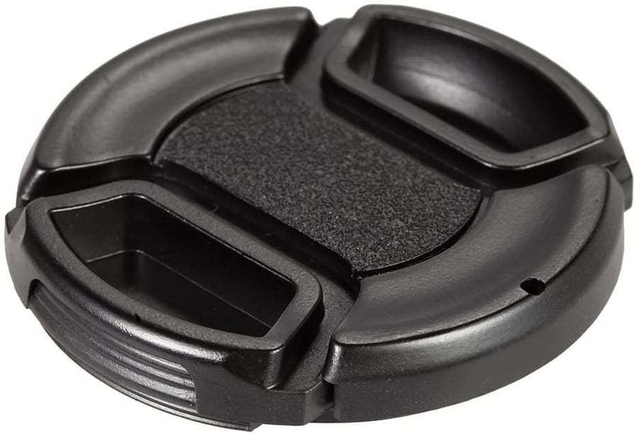 K&F Concept 77mm Center Pinch Snap-on Lens Cap Cover Keeper Holder for Canon Nikon Sony DSLR Camera