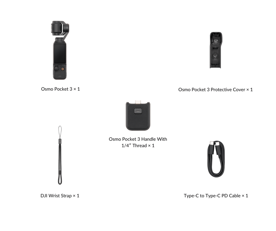 DJI Osmo Pocket 3 Standard Combo