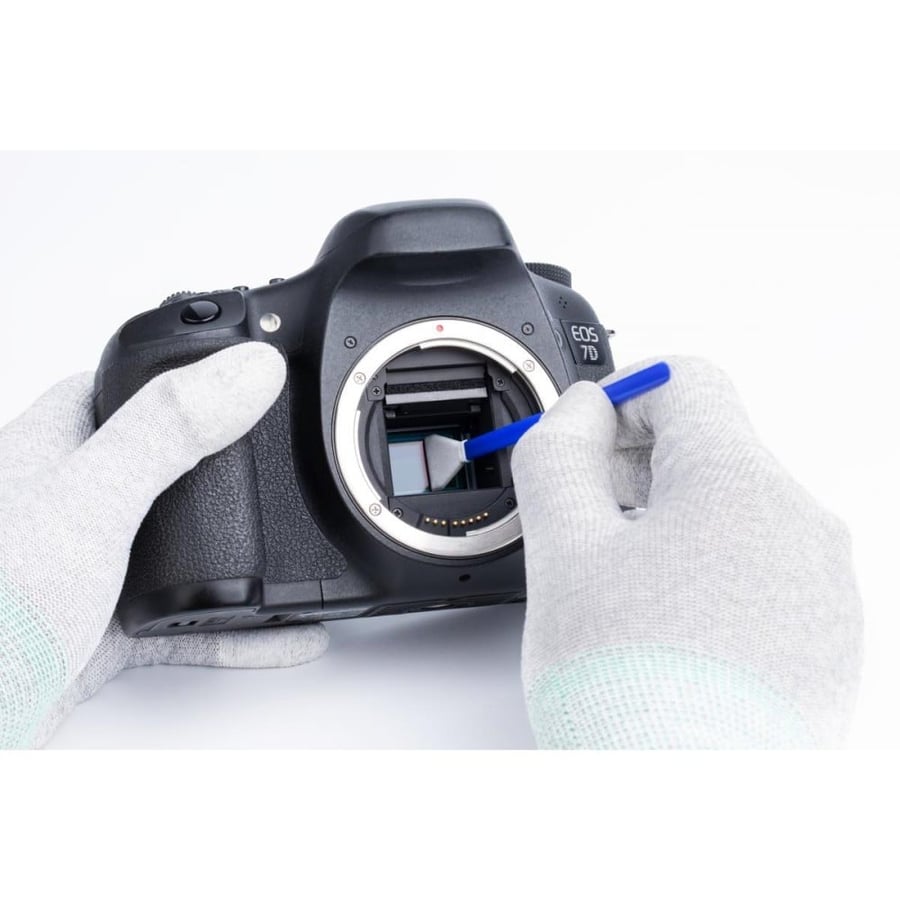 K&F Concept 16mm Crop Sensor Cleaning Swab Kit with 10x 16mm Cleaning Swabs and 1x 20ml Cleaning Liquid
