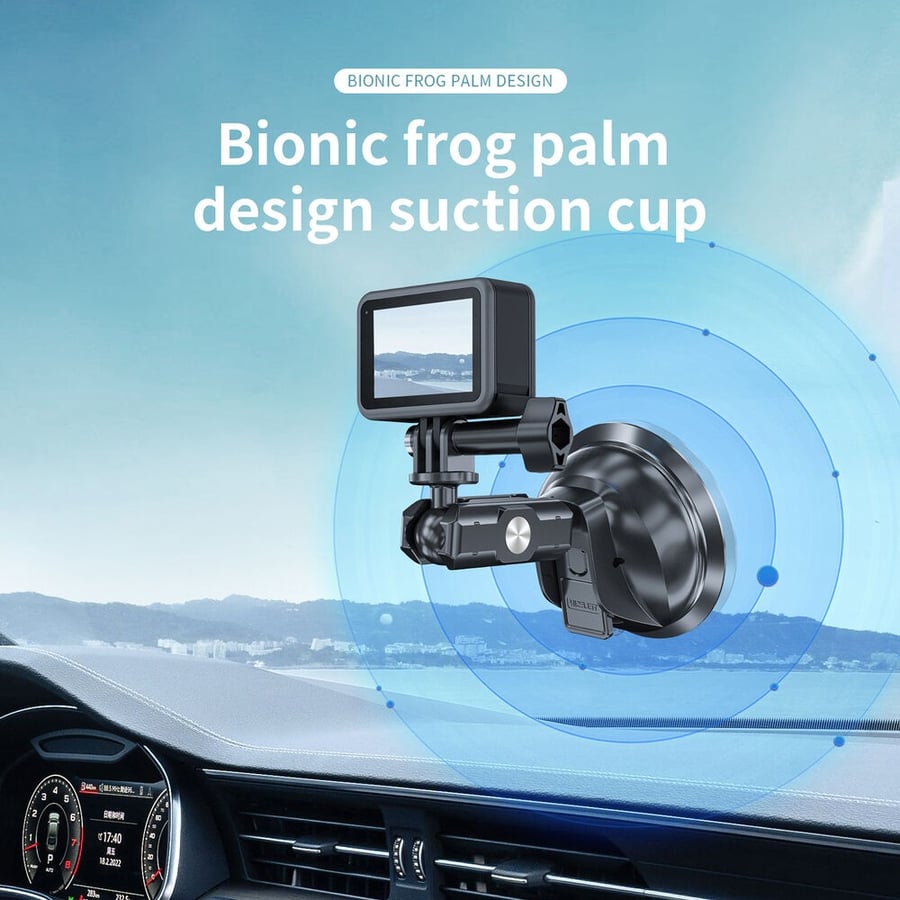 TELESIN Universal Camera Suction Cup Holder