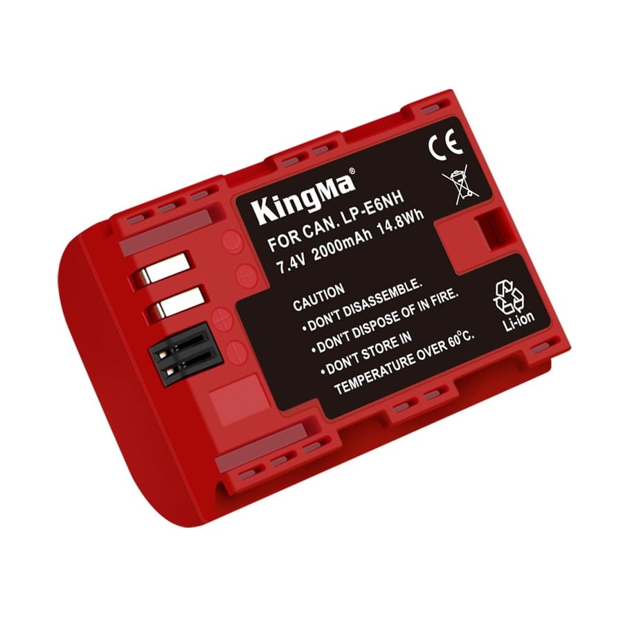 KingMa LP-E6NH Battery For Canon EOS, 2000mAh