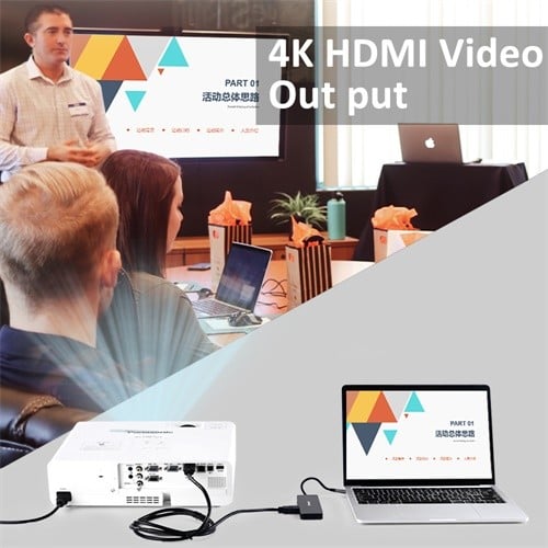 KingMa 7-in-1 USB C Hub Adapter for Type-C Equipments with PD Charging