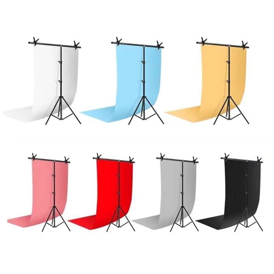 طقم خلفيات PVC 9×1(بدون ستاند - مقاس الخلفية 1م×2م)