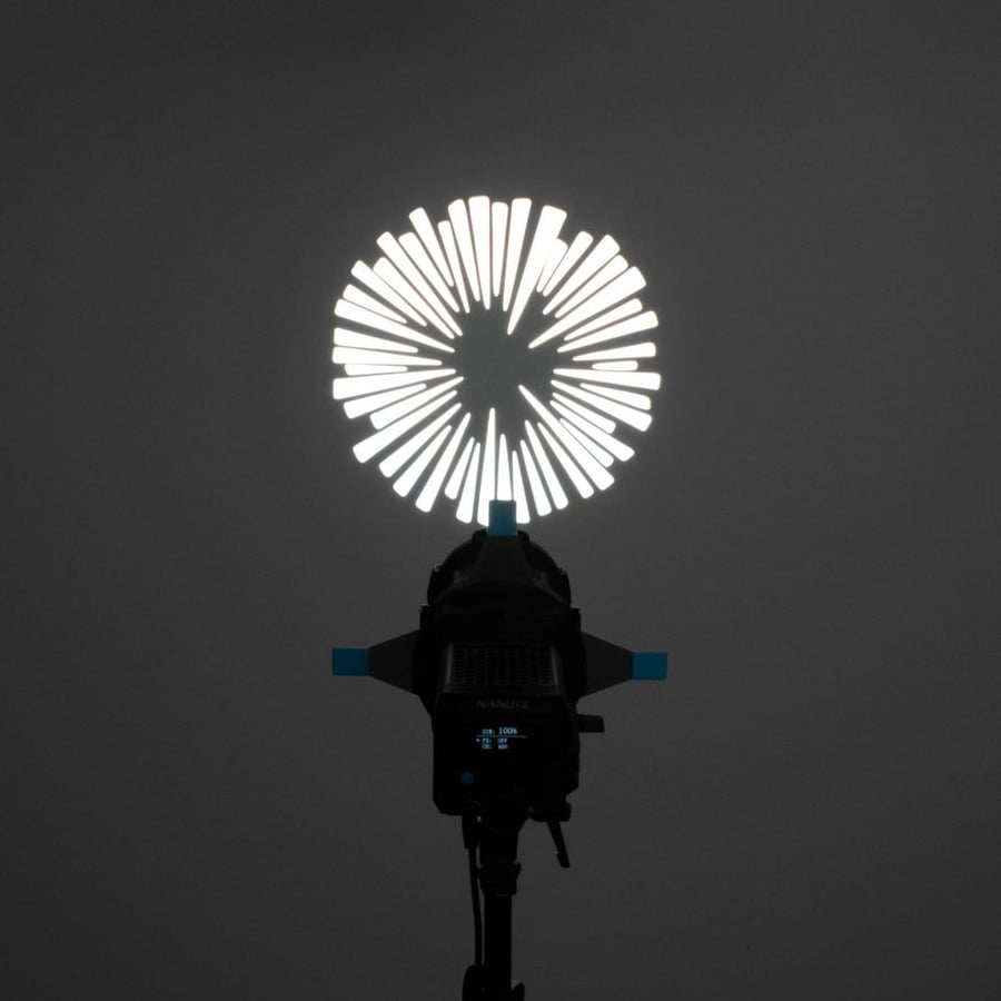Nanlite Projection Attachment for Forza 60 and 60B LED Monolights with 19°Lens