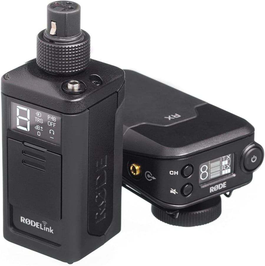 Rode RODELink Newsshooter Kit Digital Camera-Mount Wireless Plug-On Microphone System with No Mic