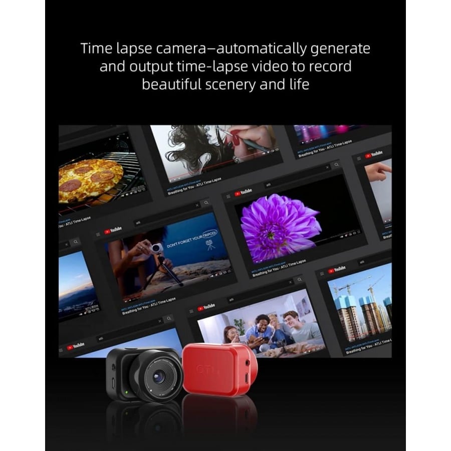K&F Concept ATLI T100 1080P Time Lapse Camera WiFi HDR APP Control Real-time Preview Timing Shooting Manual Focus Timelapse Video Camera