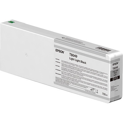 Epson T8049(55K9) UltraChrome HD Light Light Black Ink Cartridge (700ml)
