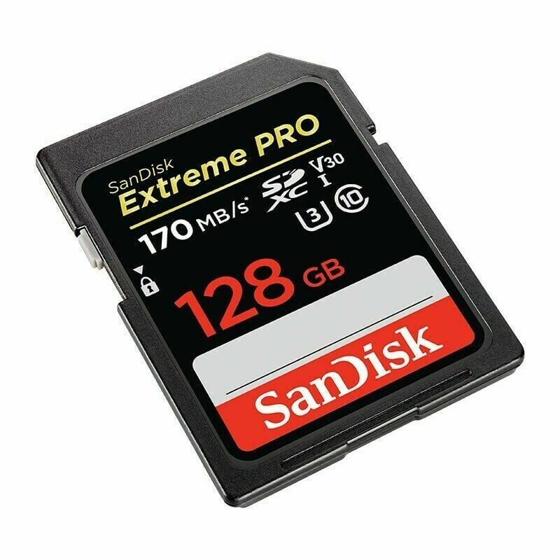 SanDisk Extreme PRO 128GB 170MB/s SDXC SD Memory Card