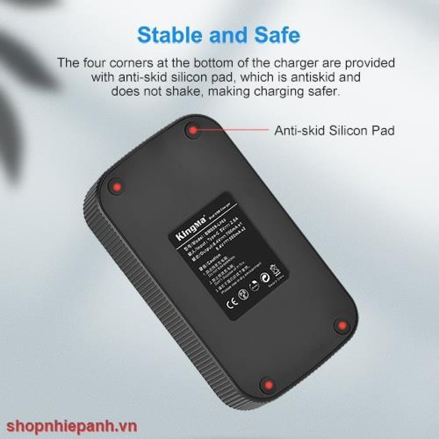 KingMa LP-E10 LCD Dual Charger