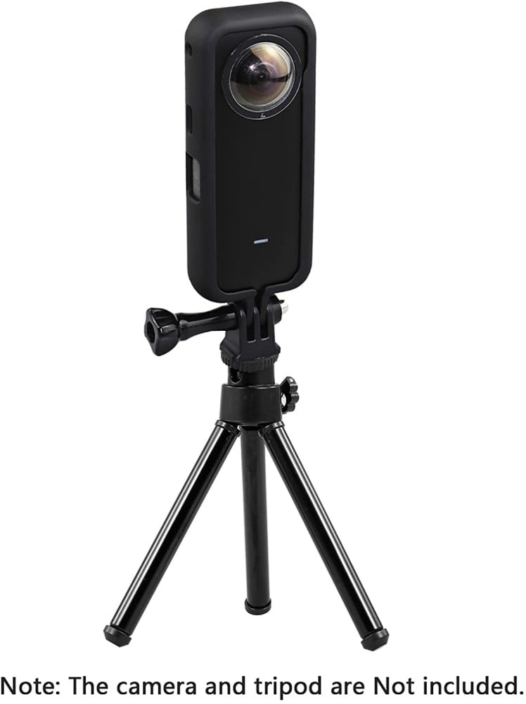 Insta360 ONE X2 Full Protection Frame Case Mount Adapter Holder With 1/4-inch Action Camera Mount Interface
