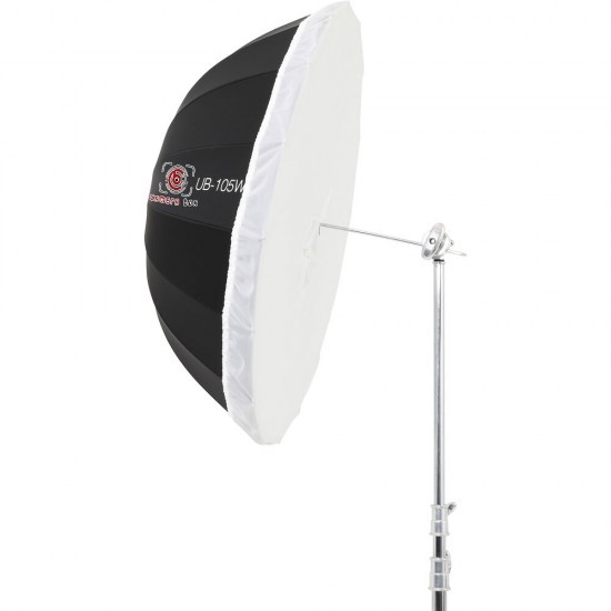 Camera Box Parabolic Umbrella White 105cm With Diffuser