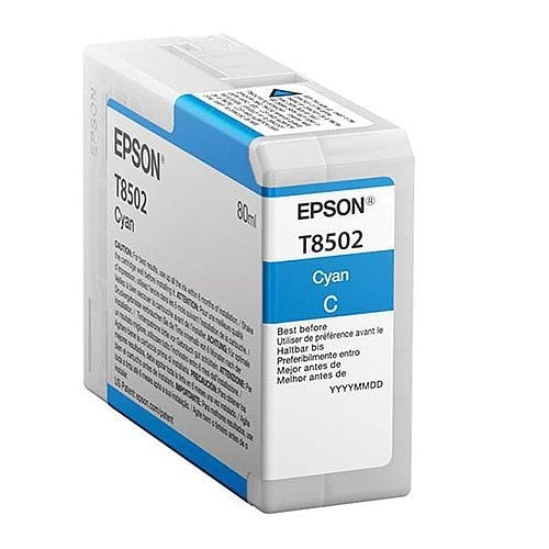 إبسون T8502 UltraChrome HD خرطوشة حبر باللون الأزرق الغامق 80ml P800