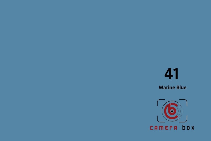 CameraBox #41 Seamless Background Paper (Marine Blue, 2.7 x 10m)