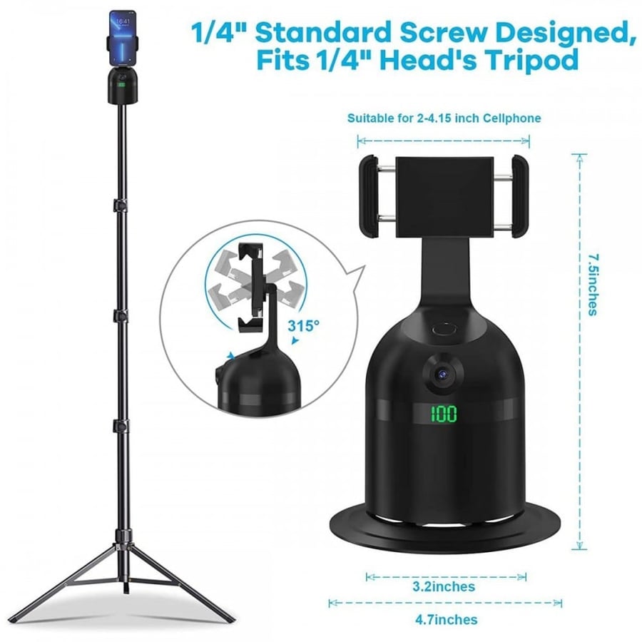 K&F Concept Automatic face tracking tripod