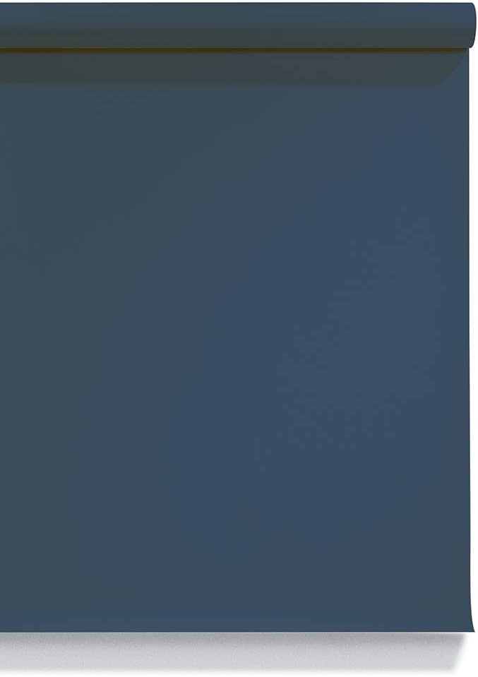 Superior Seamless Photography Background Paper, #01 Deep Blue (1.35m x 11m)