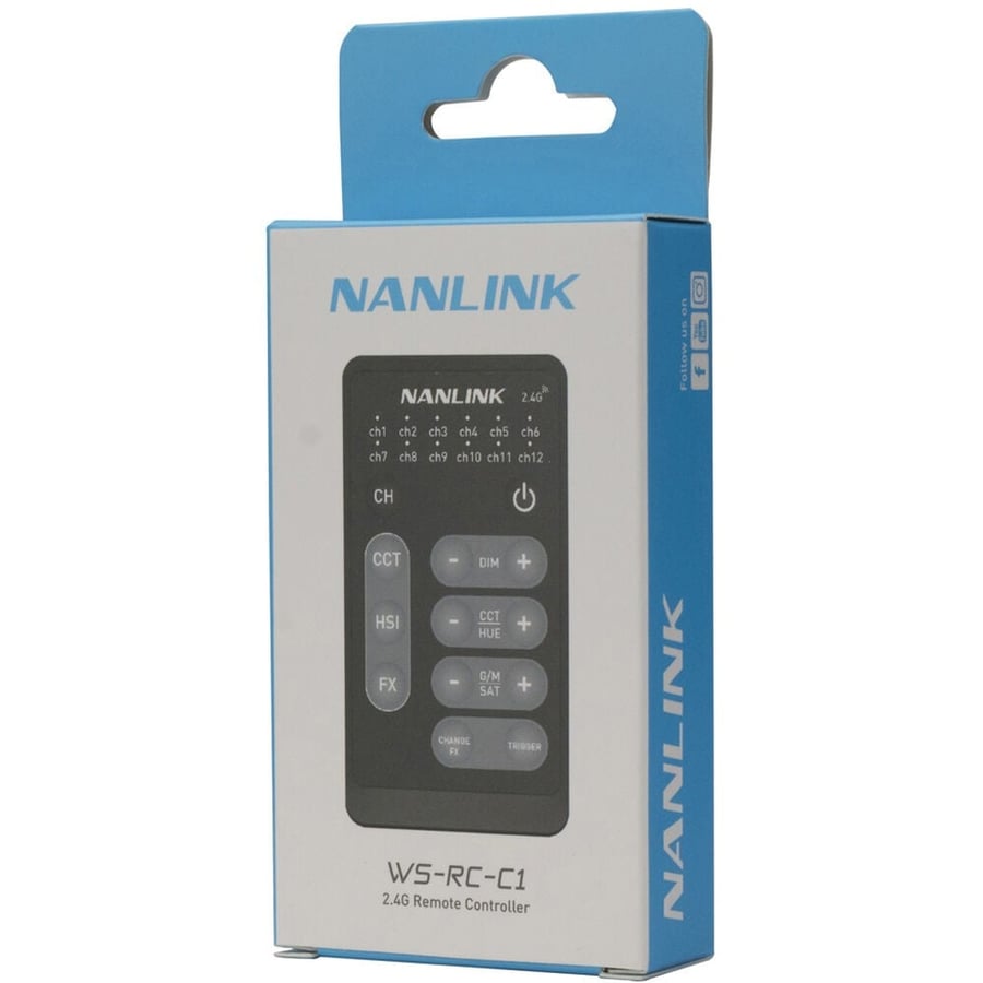 Nanlite Nanlink WS-RC-C1 2.4GHz Remote Control