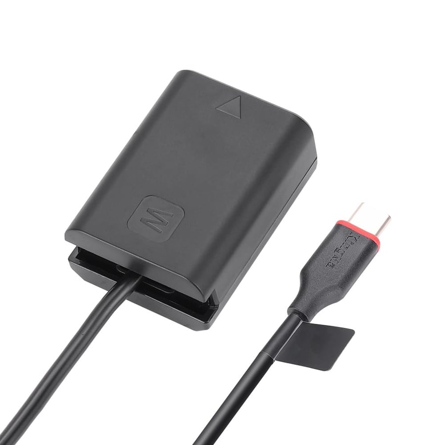 KingMa Portable NP-FW50 Dummy Battery USB-C