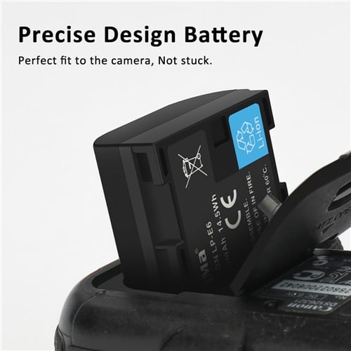 KingMa LP-E6 Battery For Canon EOS