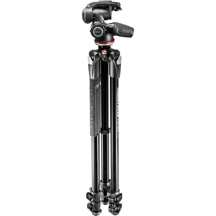 Manfrotto 290 Xtra Aluminum Tripod with 804 3-Way Head (MK290XTA3-3W)
