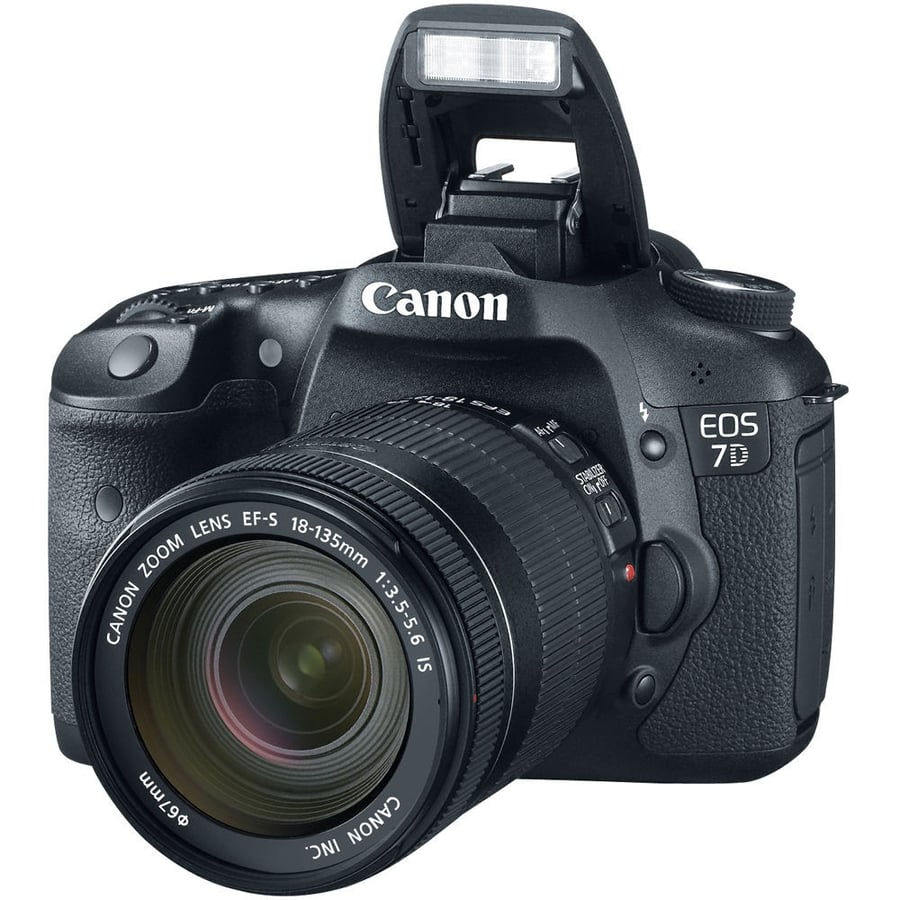 Canon EOS 7D Mark II DSLR Camera with 18-135mm f/3.5-5.6 IS USM Lens Kit