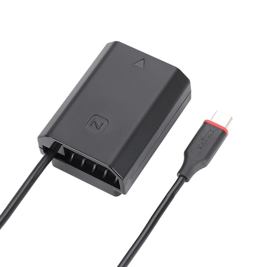 KingMa Portable NP-FZ100 Dummy Battery USB-C