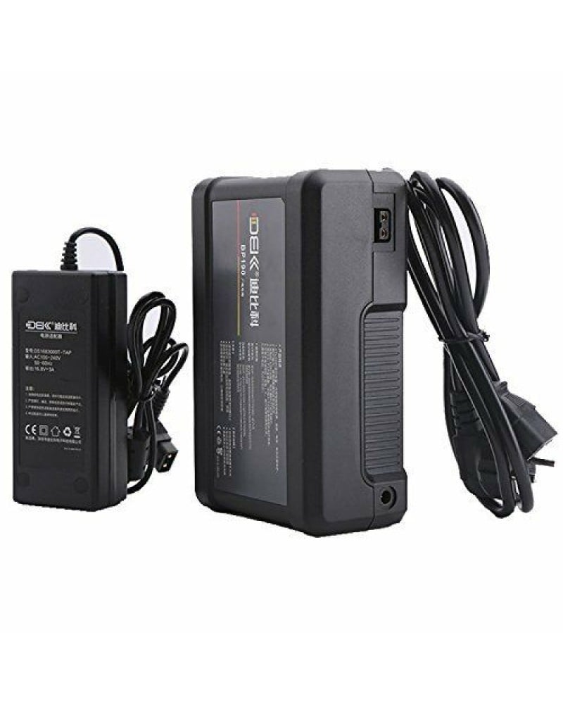 DBK BP-130 V Mount Battery with charge