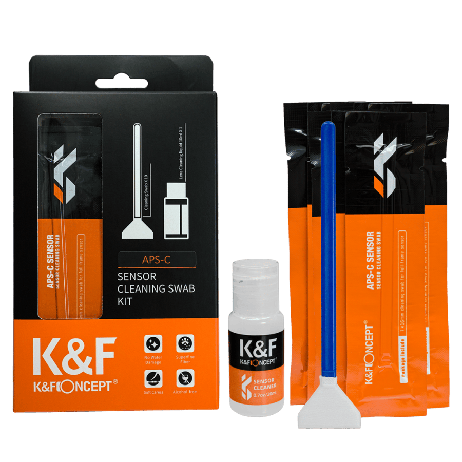 K&F Concept APS-C Sensor Cleaning Swab Kit SKU.1616