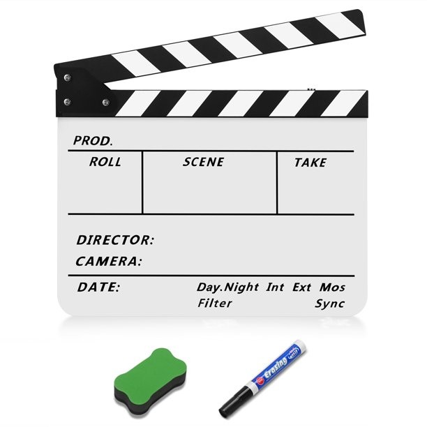 Provision Directors Film Clapper Board