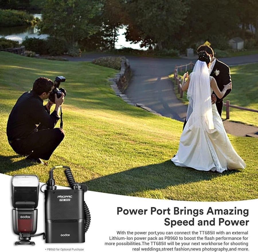 Godox TT685 II speedlite for Canon