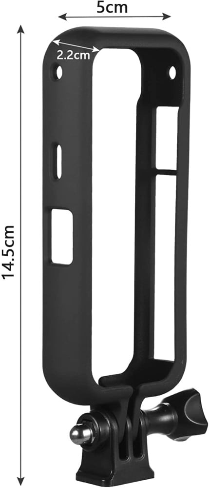 Insta360 ONE X2 Full Protection Frame Case Mount Adapter Holder With 1/4-inch Action Camera Mount Interface