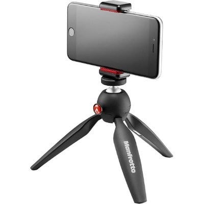 Manfrotto Mini tripod Black w/ Phone clamp