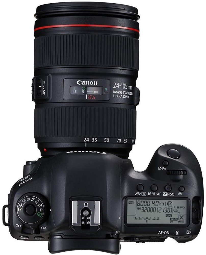 كاميرا كانون EOS 5D Mark IV مع عدسة EF 24-105mm f/4L IS II