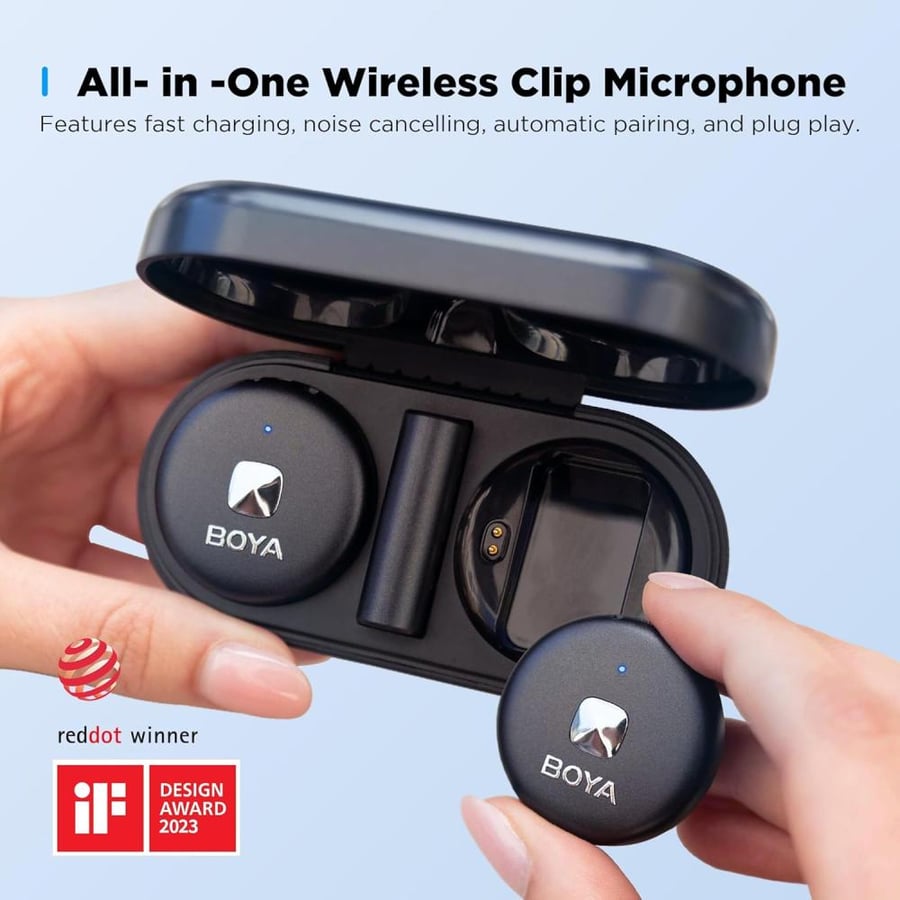 Boya Omic-U 2.4GHz Wireless Microphone System