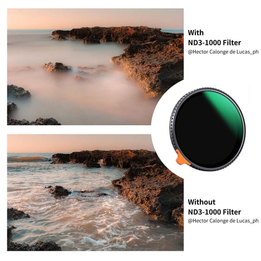 K&F Concept 67 mm Variable ND Filter ND3-ND1000 KF01.2009